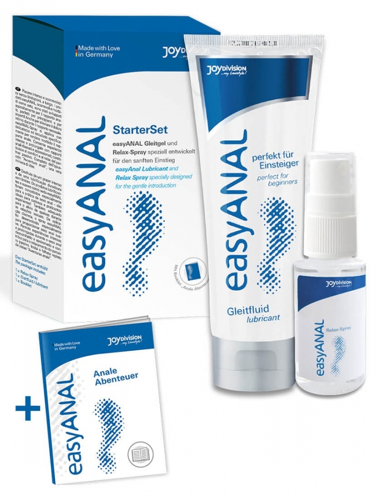Набор "Easy Anal" для анального наслаждения, гель+спрей 