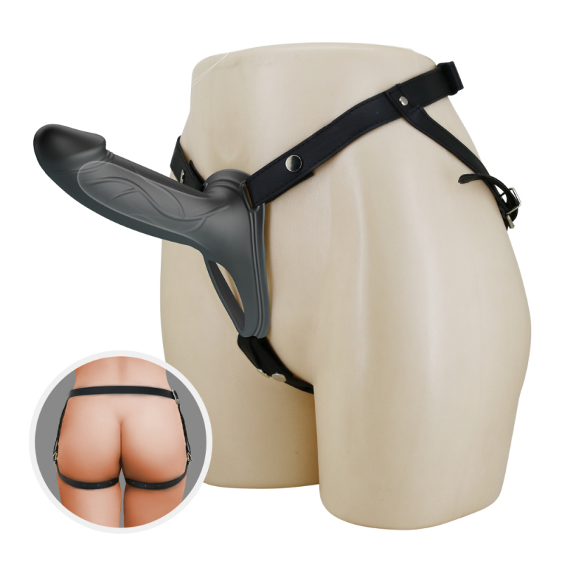 Фаллопротез "Pretty Love Landon" силикон, черный 